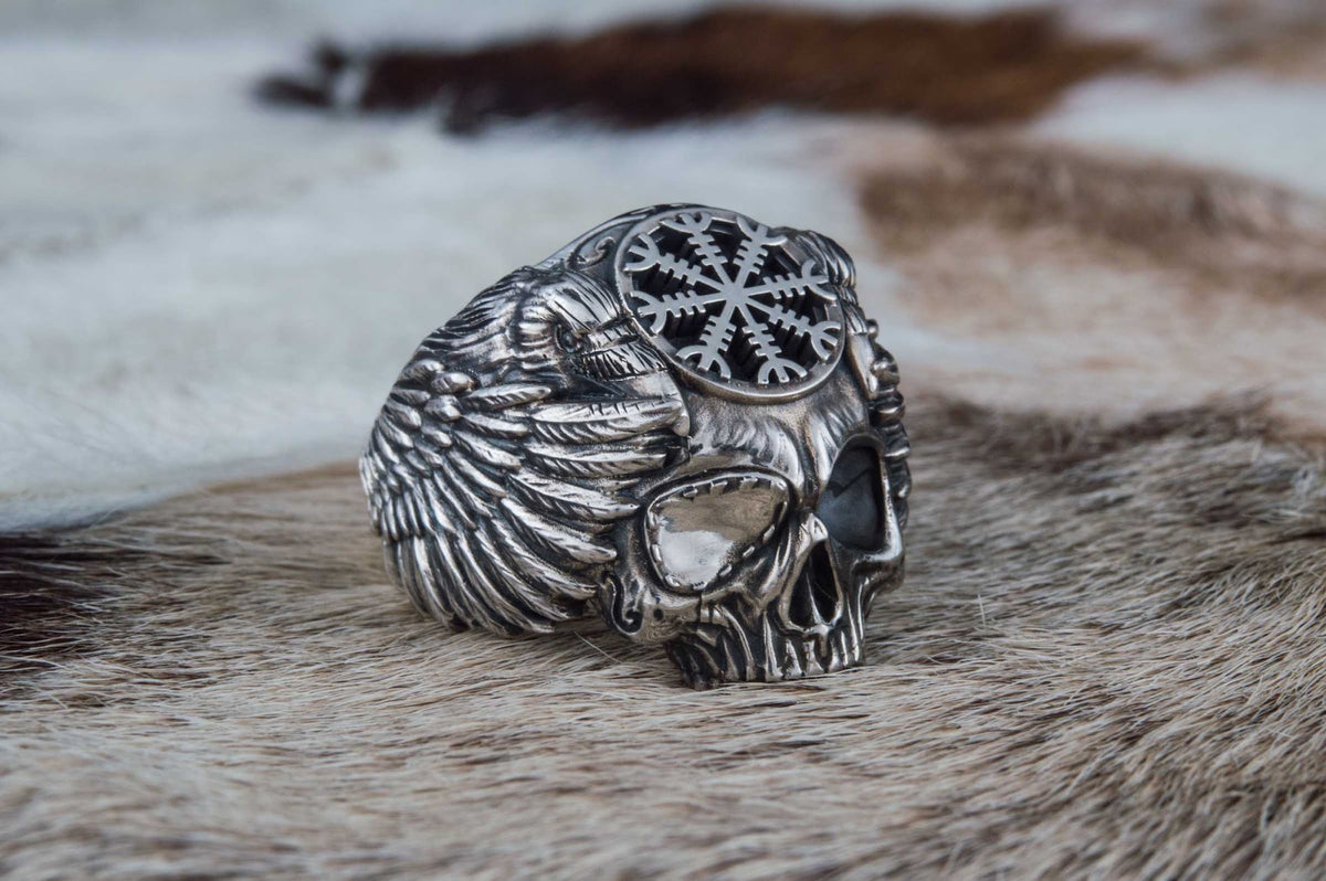 Bague Dieux Vikings Ivar — Argent 925