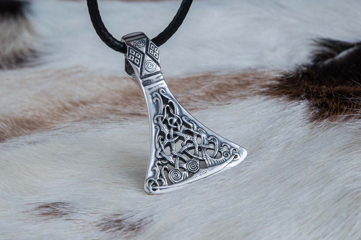 Pendentif Hache et Style Mammen — Argent 925