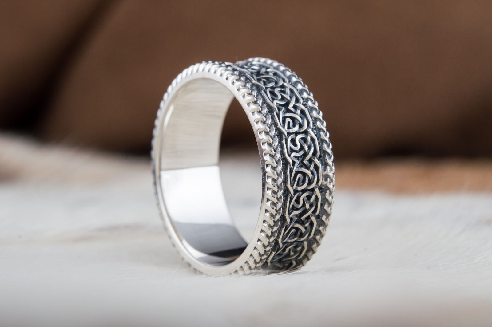 Bague Ornement Torvald — Argent 925