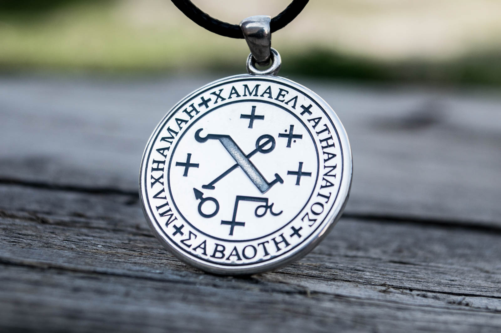Pendentif Wicca Bergthor — Argent 925