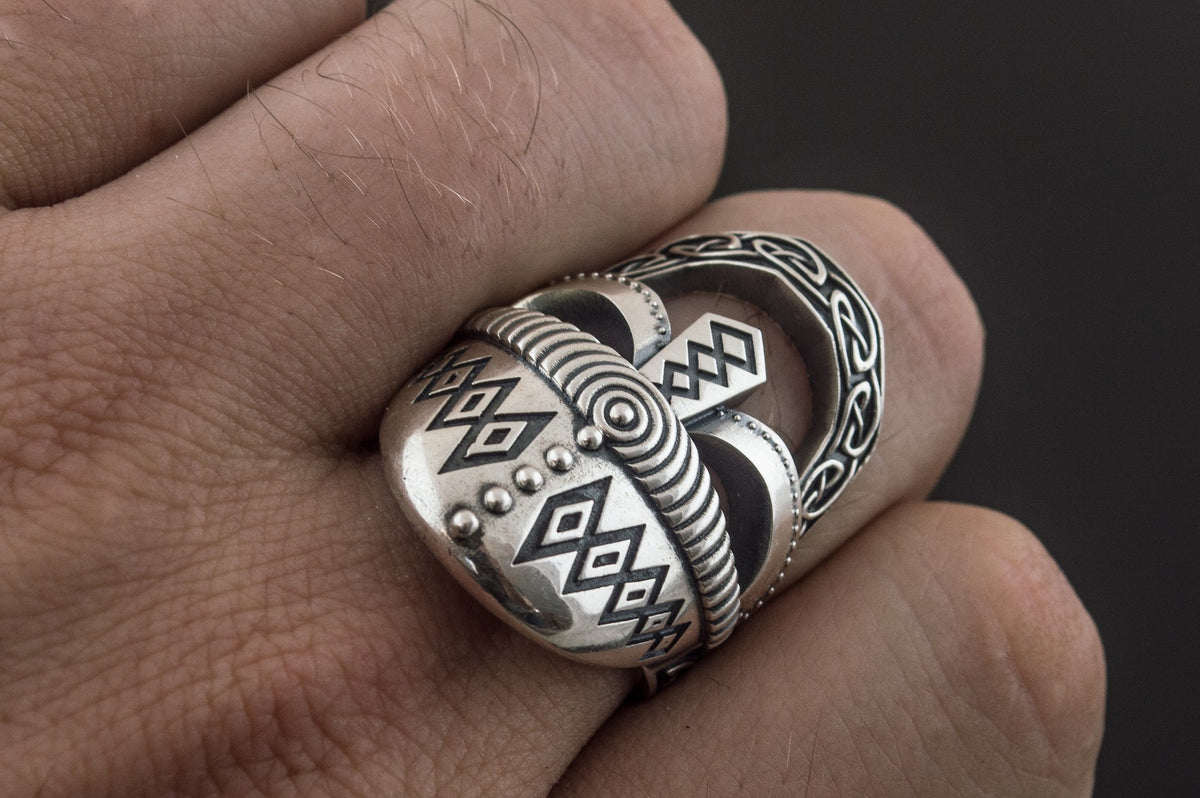 Bague Viking Solveig — Argent 925