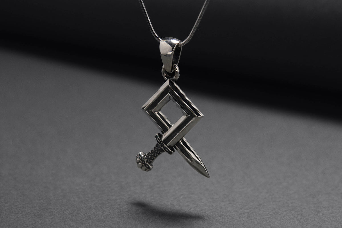 Pendentif Épée Viking — Argent 925