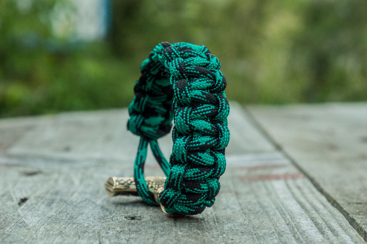 Bracelet Paracorde Ivar — Argent 925