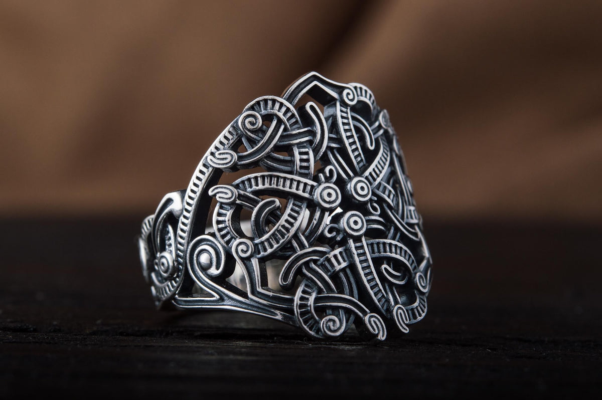 Bague Ornement Ketil — Argent 925