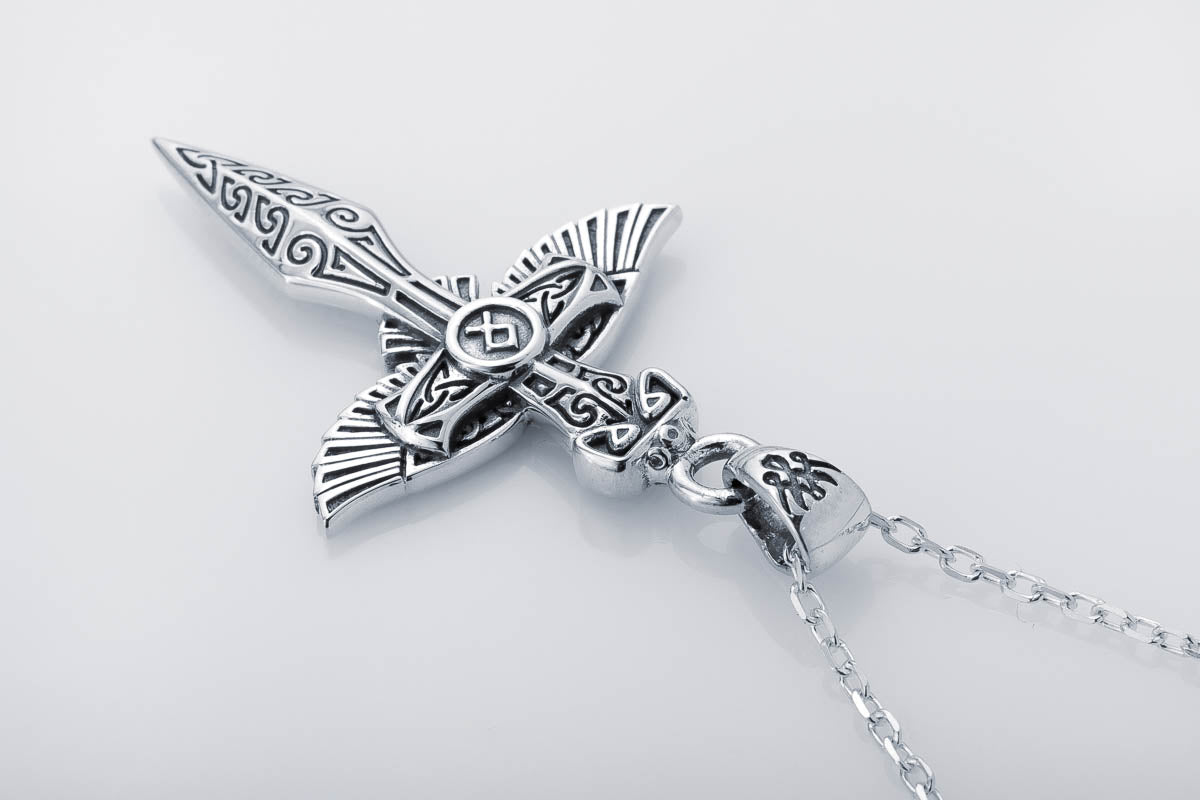 Pendentif Viking Saga du Nord — Argent 925