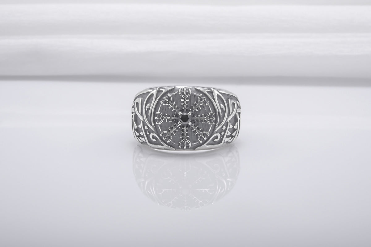 Bague Chevalière Viking Egil — Argent 925