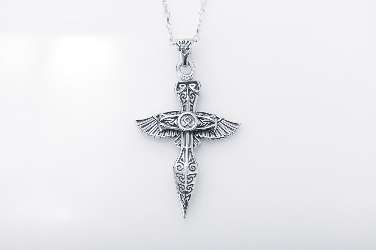 Pendentif Viking Saga du Nord — Argent 925