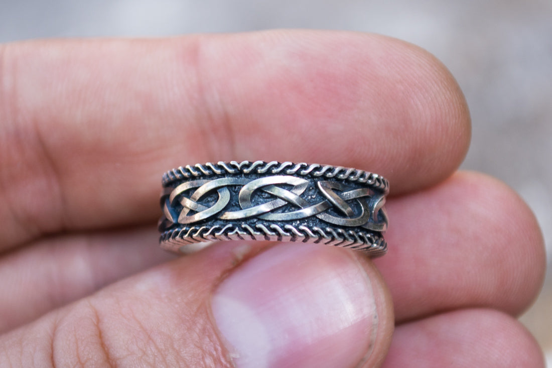 Bague Ornement Bjorn — Argent 925
