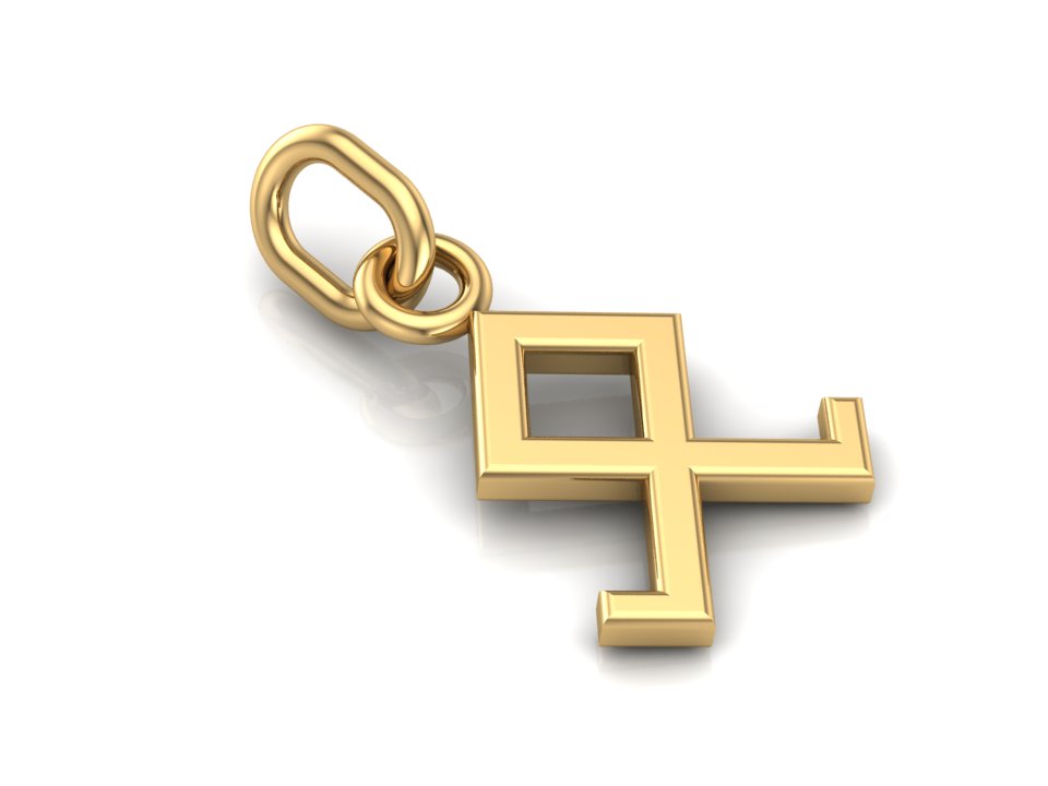 Pendentif Rune Petit Modèle — Argent 925