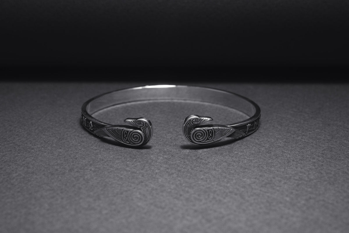 Bracelet Viking Grand Modèle — Argent 925