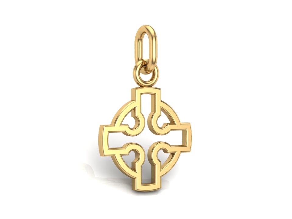Pendentif Croix Miniature — Argent 925