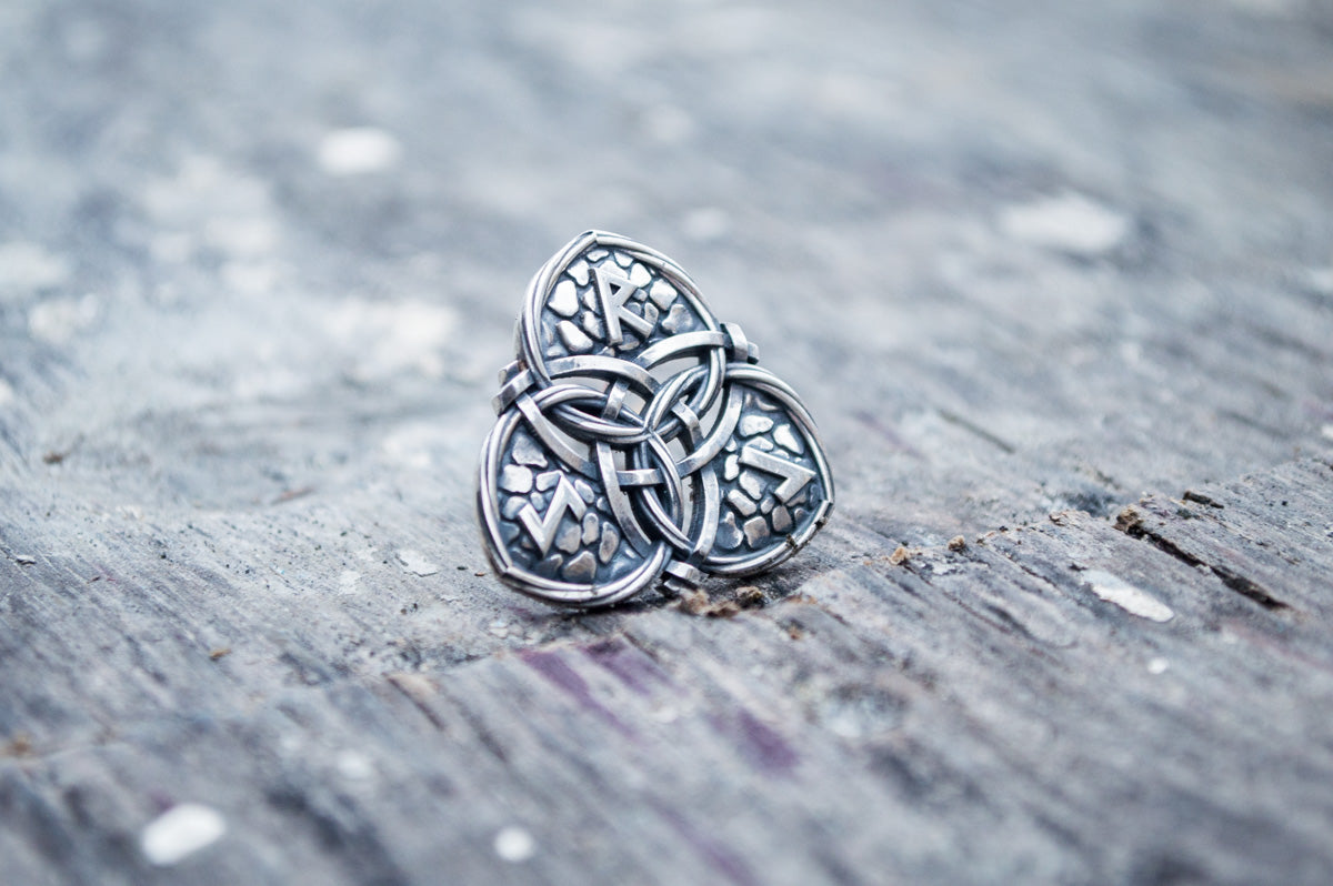 Pendentif Runique Ragnar — Argent 925