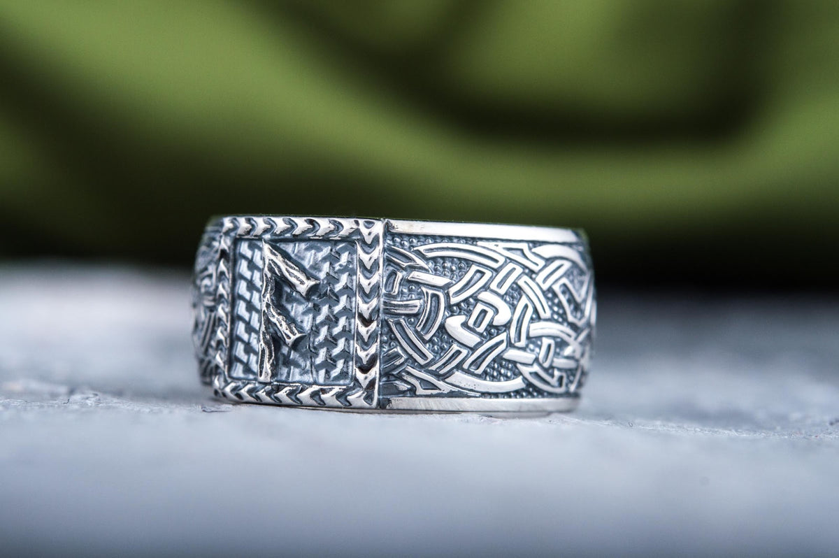 Bague Runique Bjorn — Argent 925