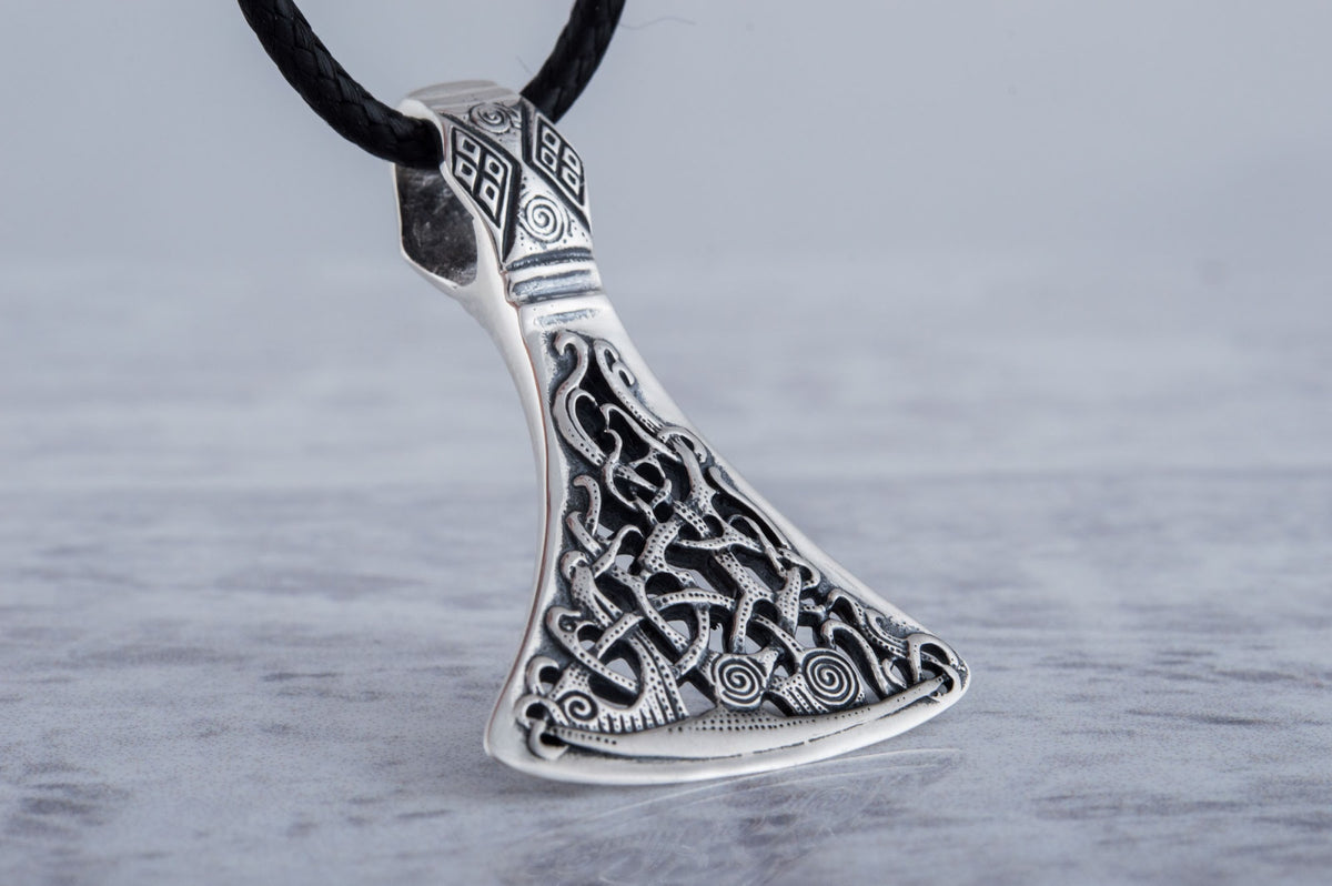 Pendentif Hache et Style Mammen — Argent 925