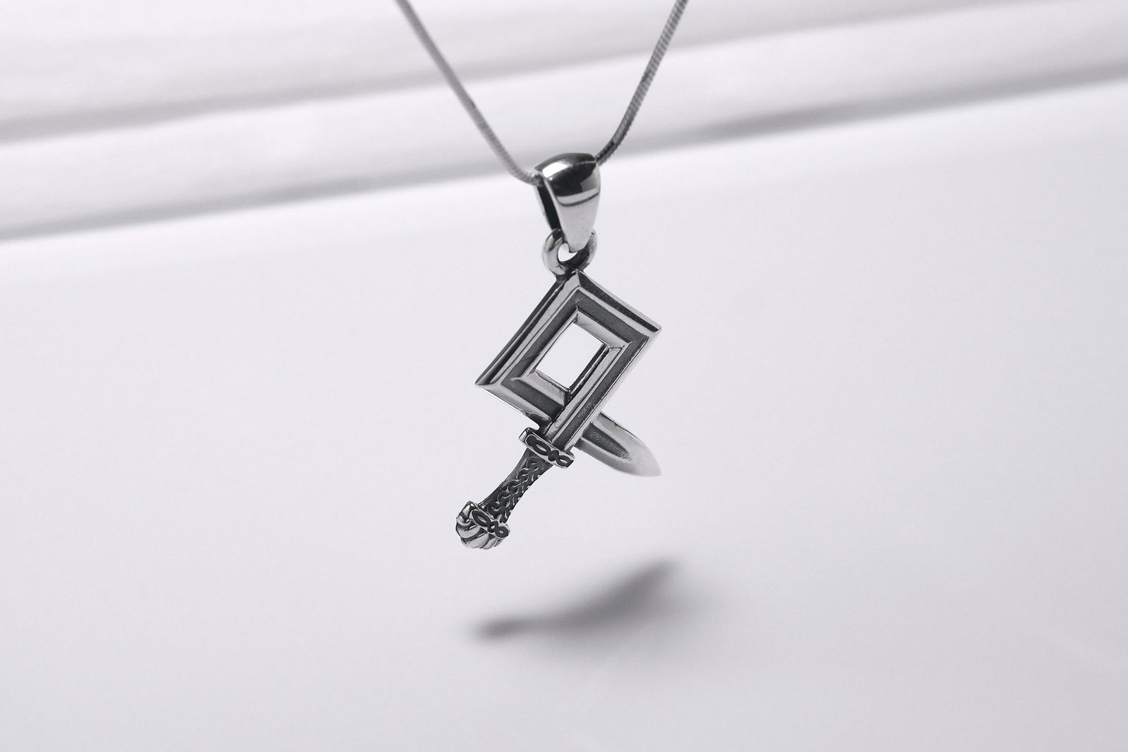 Pendentif Épée Viking — Argent 925