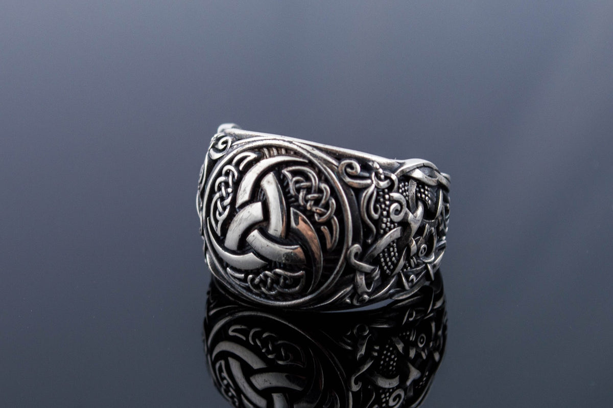 Bague Viking Style Mammen — Argent 925