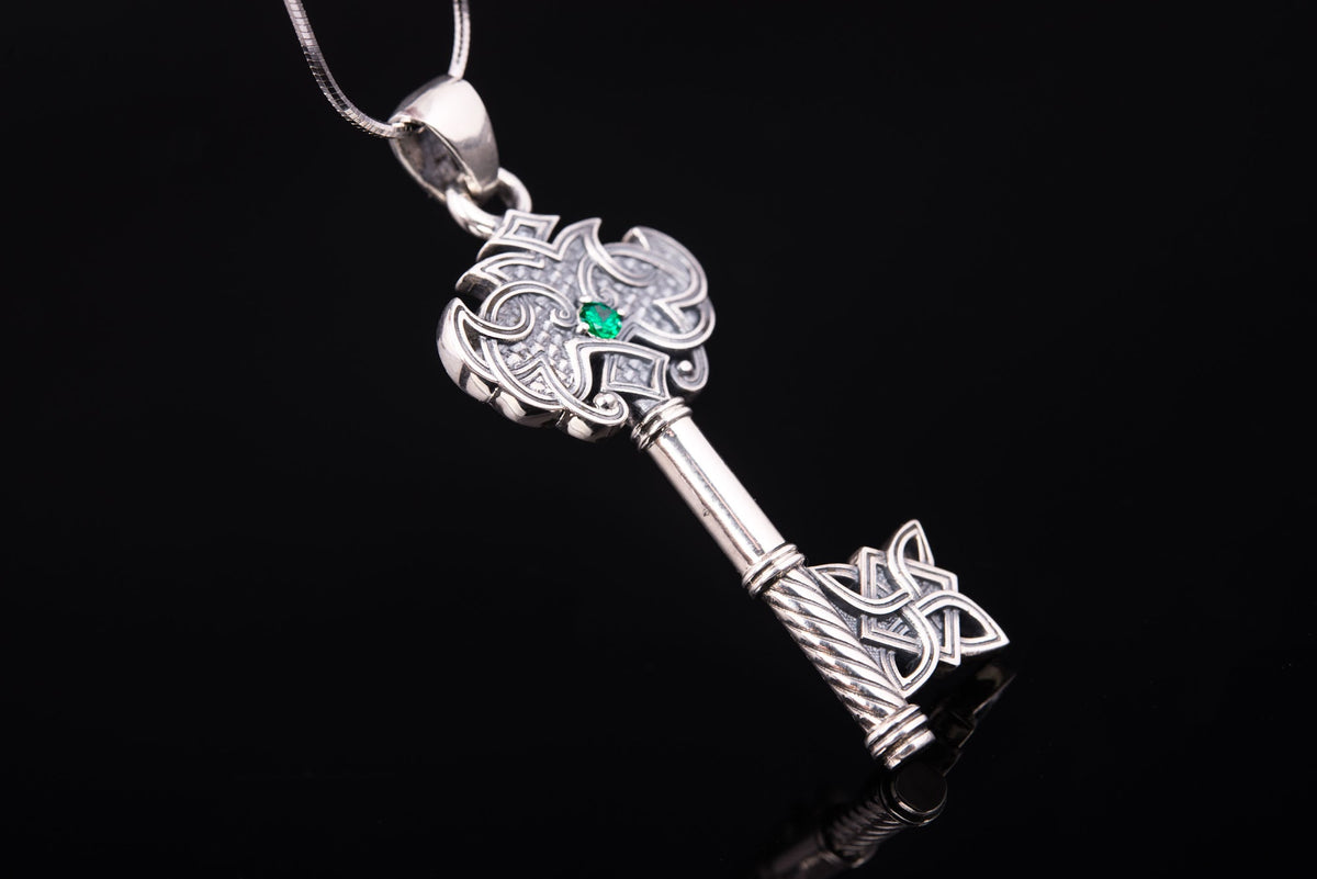 Pendentif Clé Bergthor — Argent 925