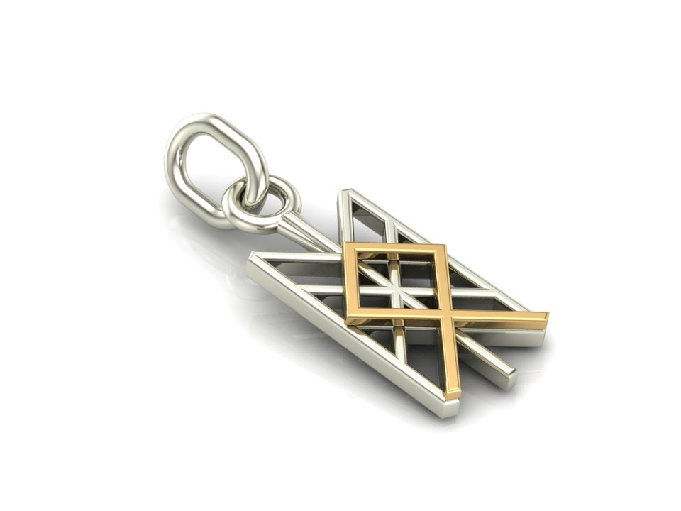 Pendentif Rune Miniature — Argent 925