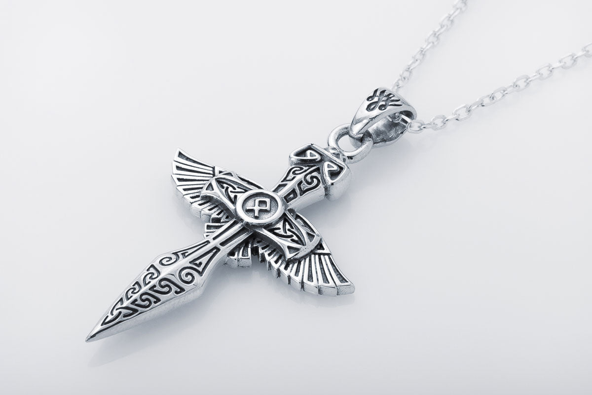 Pendentif Viking Saga du Nord — Argent 925