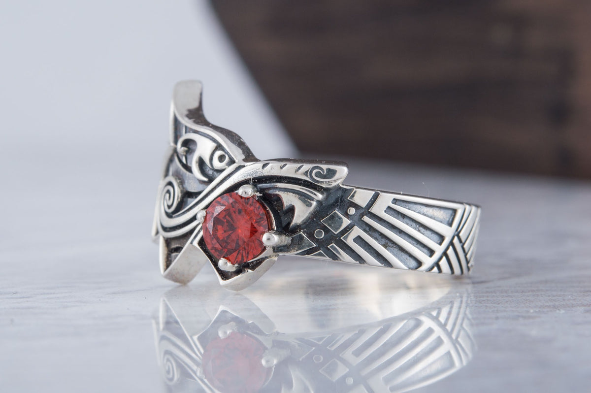 Bague Fenrir et Soleil — Argent 925