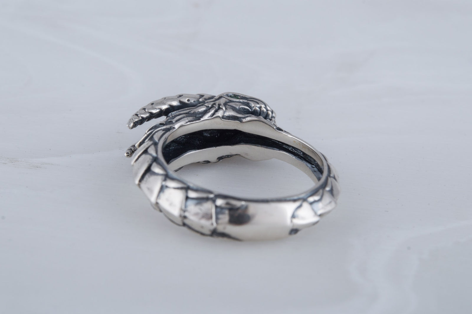 Bague Symboles Vikings Floki — Argent 925