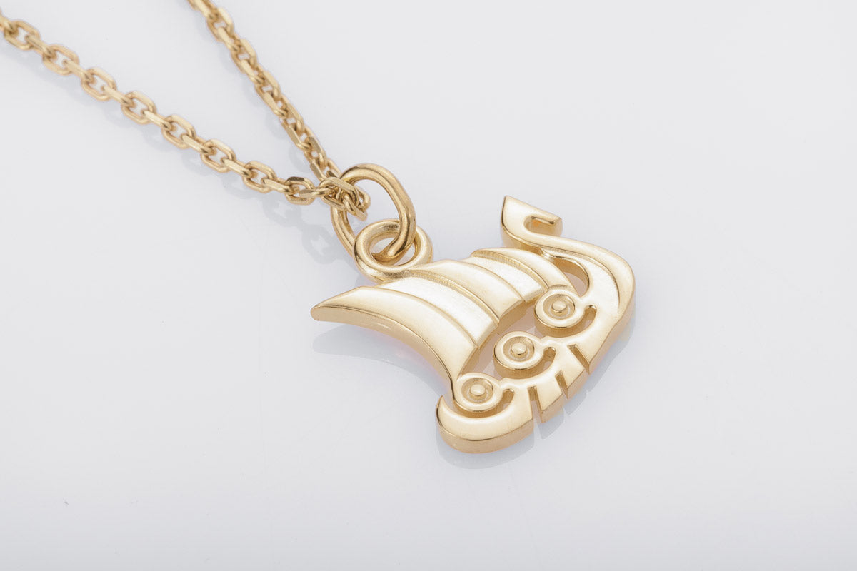 Pendentif Drakkar et Navire — Argent 925