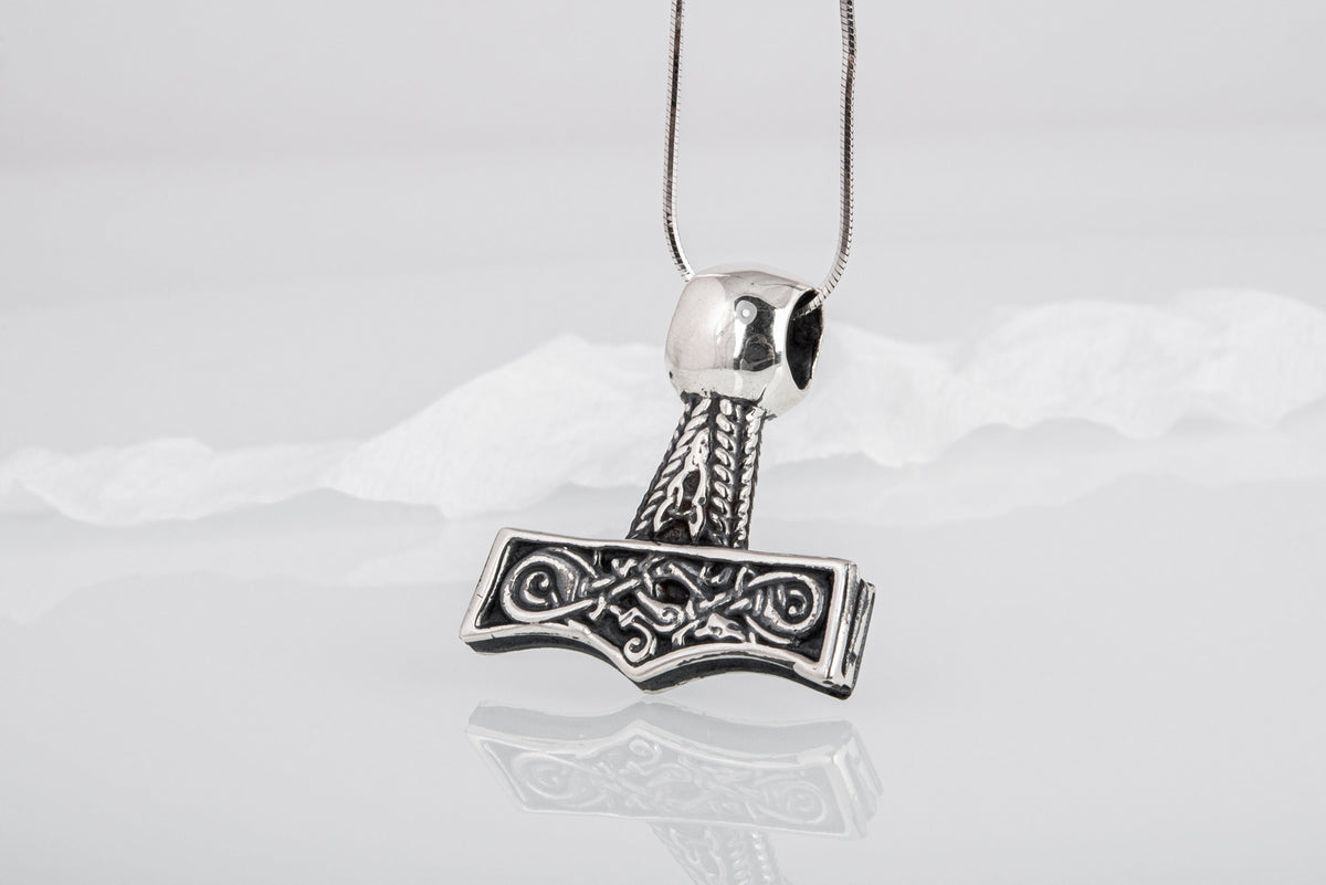 Pendentif Mjölnir Bjorn — Argent 925