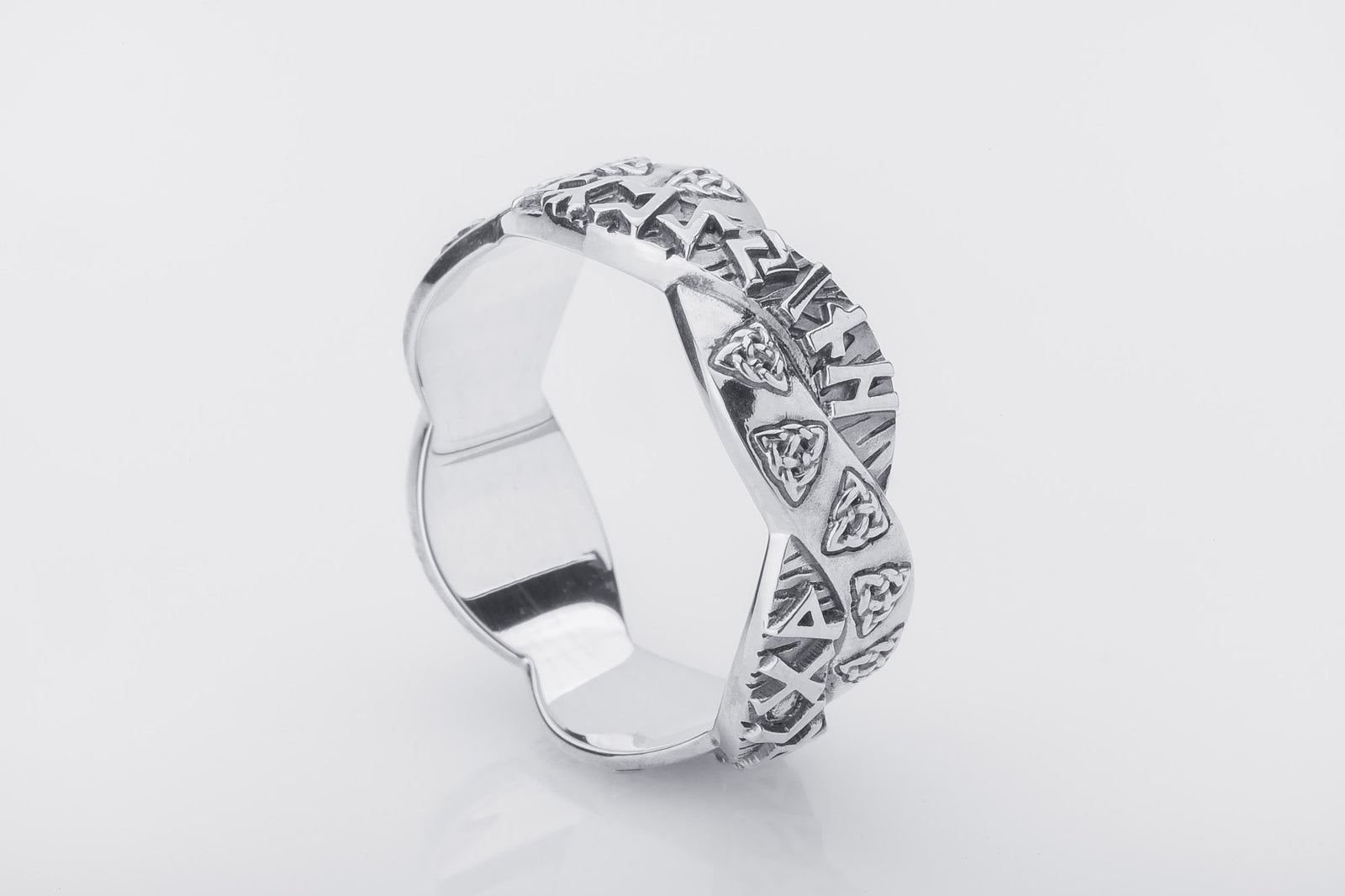 Bague Runique Gunnar — Argent 925