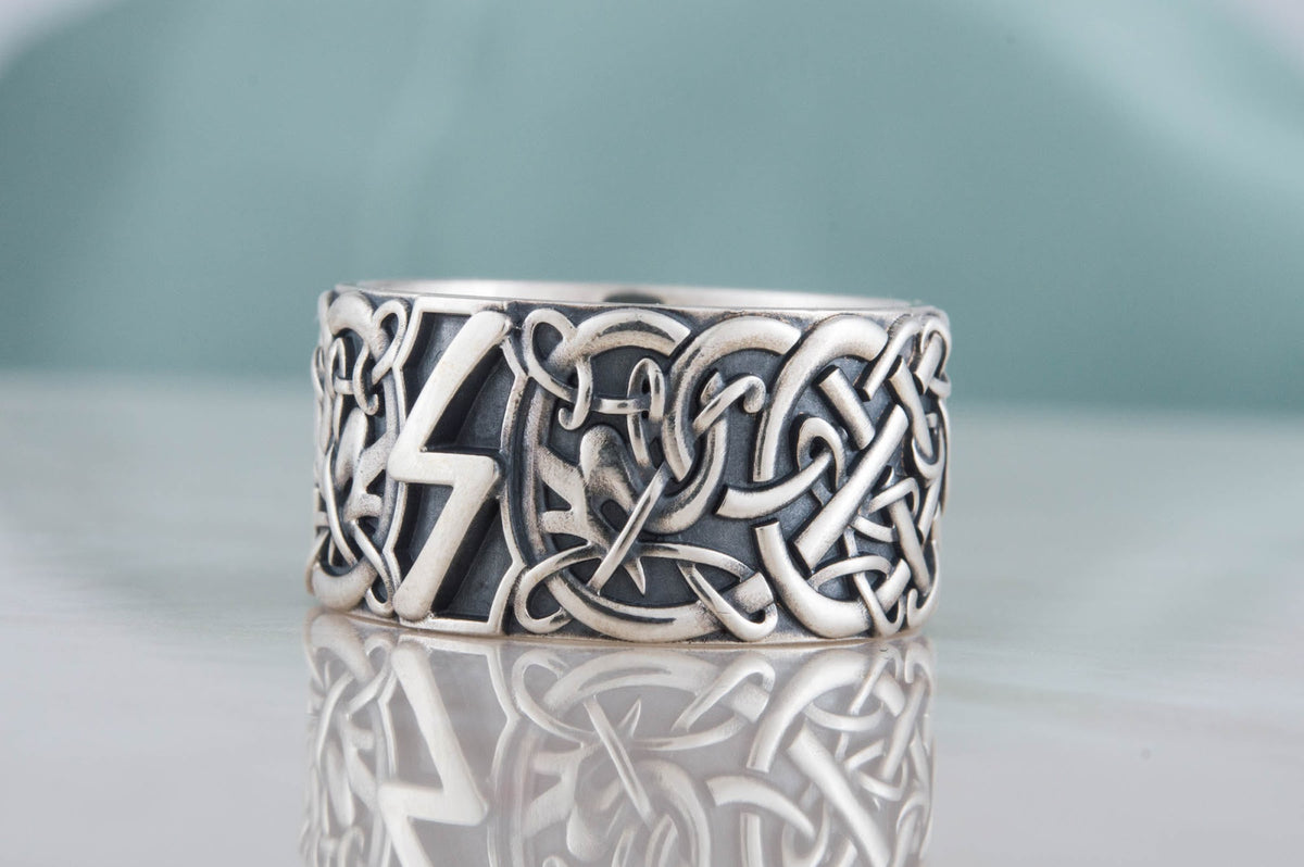 Bague Runique Erik — Argent 925