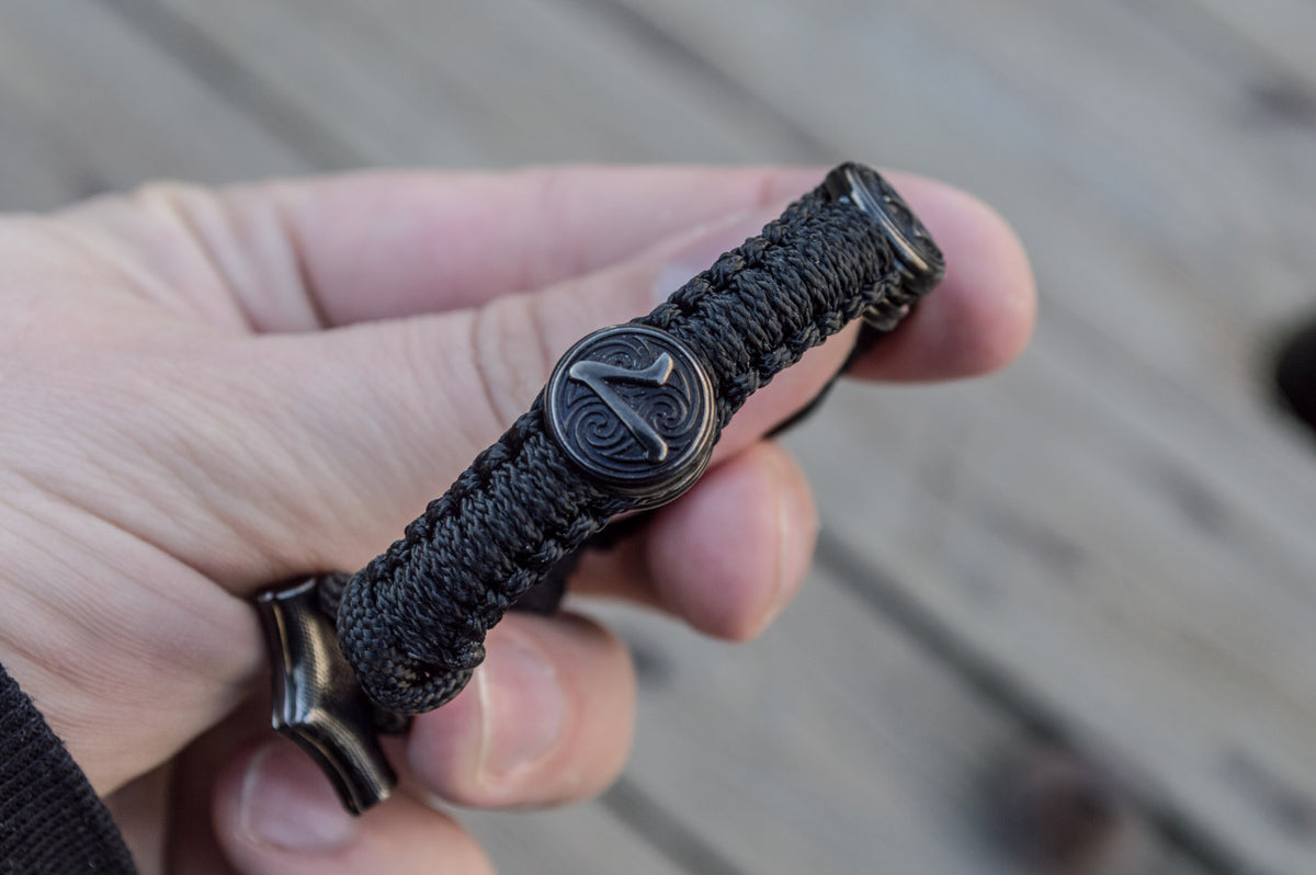 Bracelet Thor et Mjölnir — Argent 925