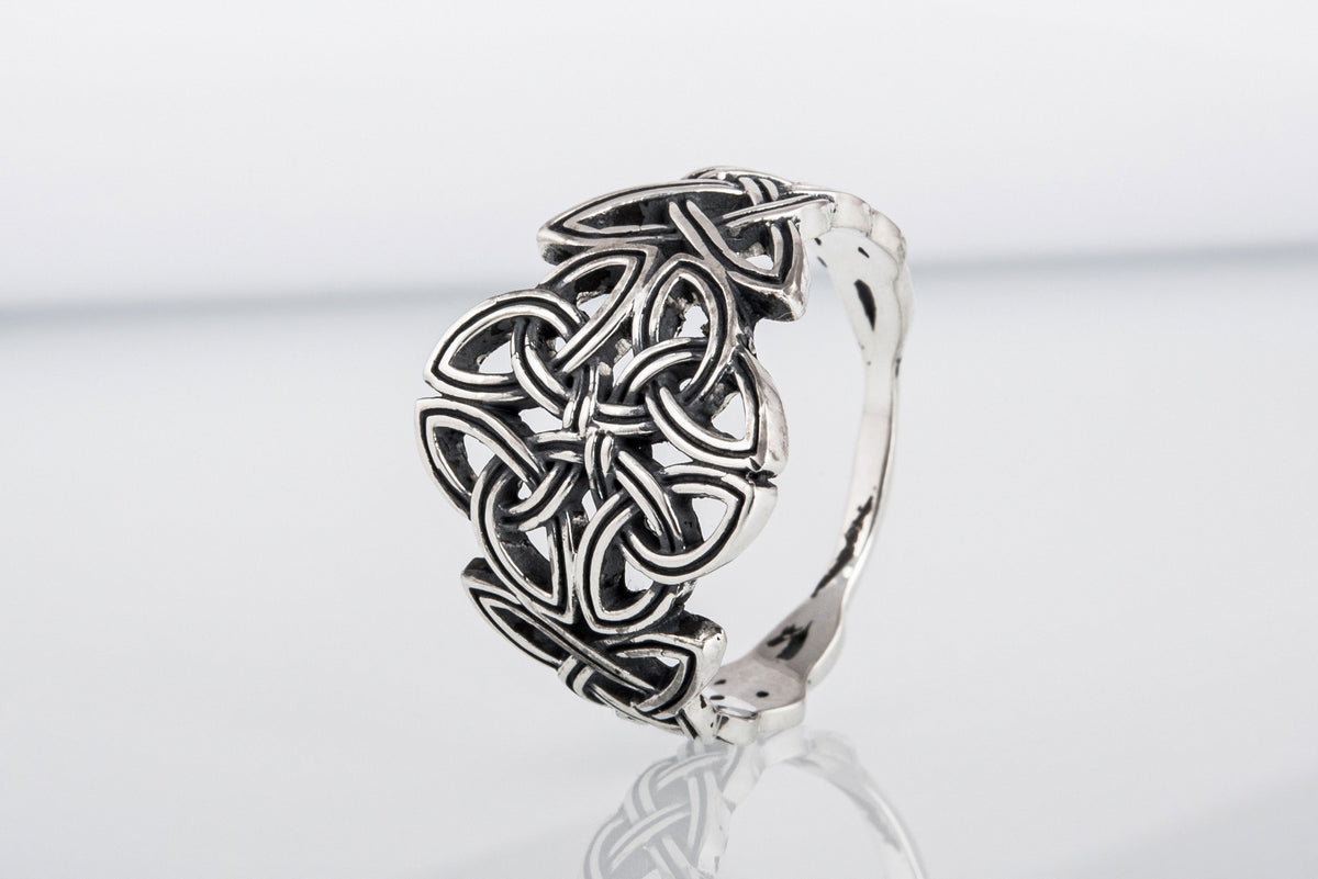 Bague Ornement Viking — Argent 925