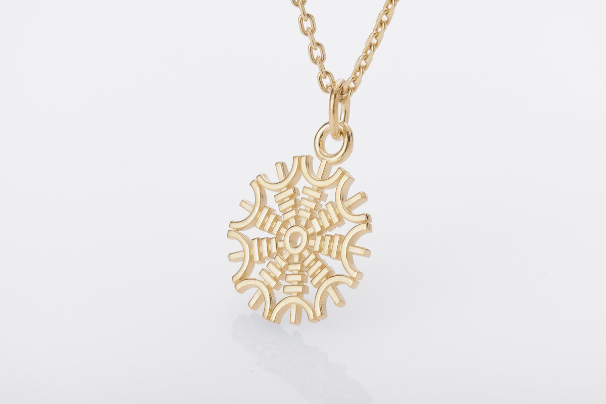 Pendentif Aegishjalmur Petit Modèle — Argent 925