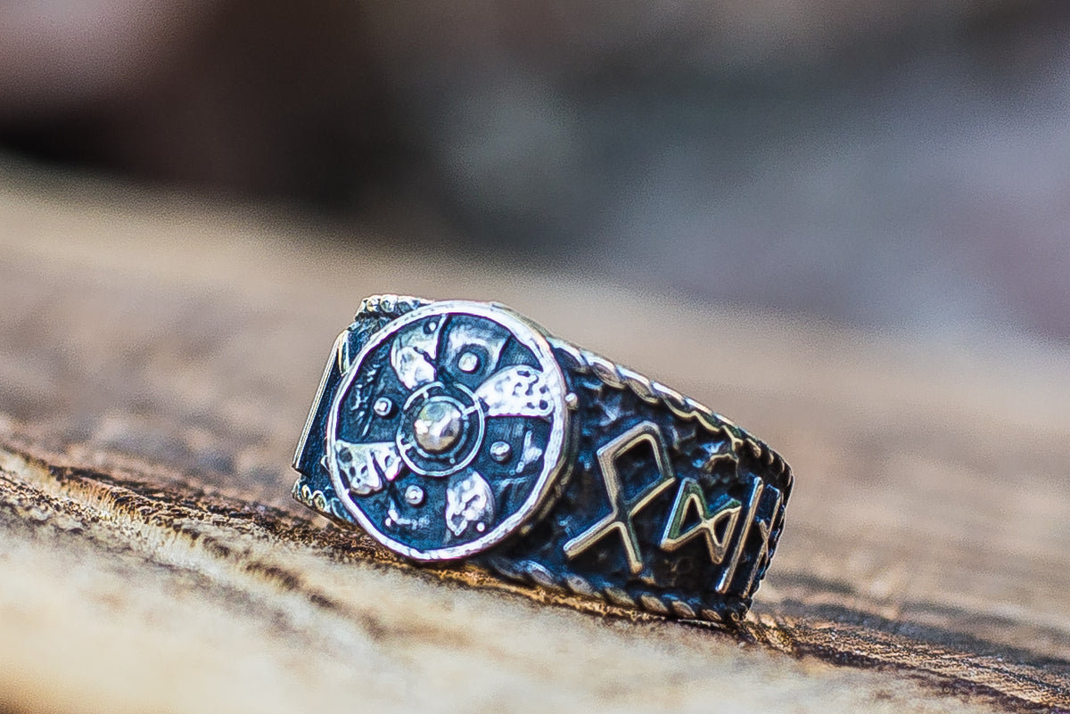 Bague Viking Halvar — Argent 925