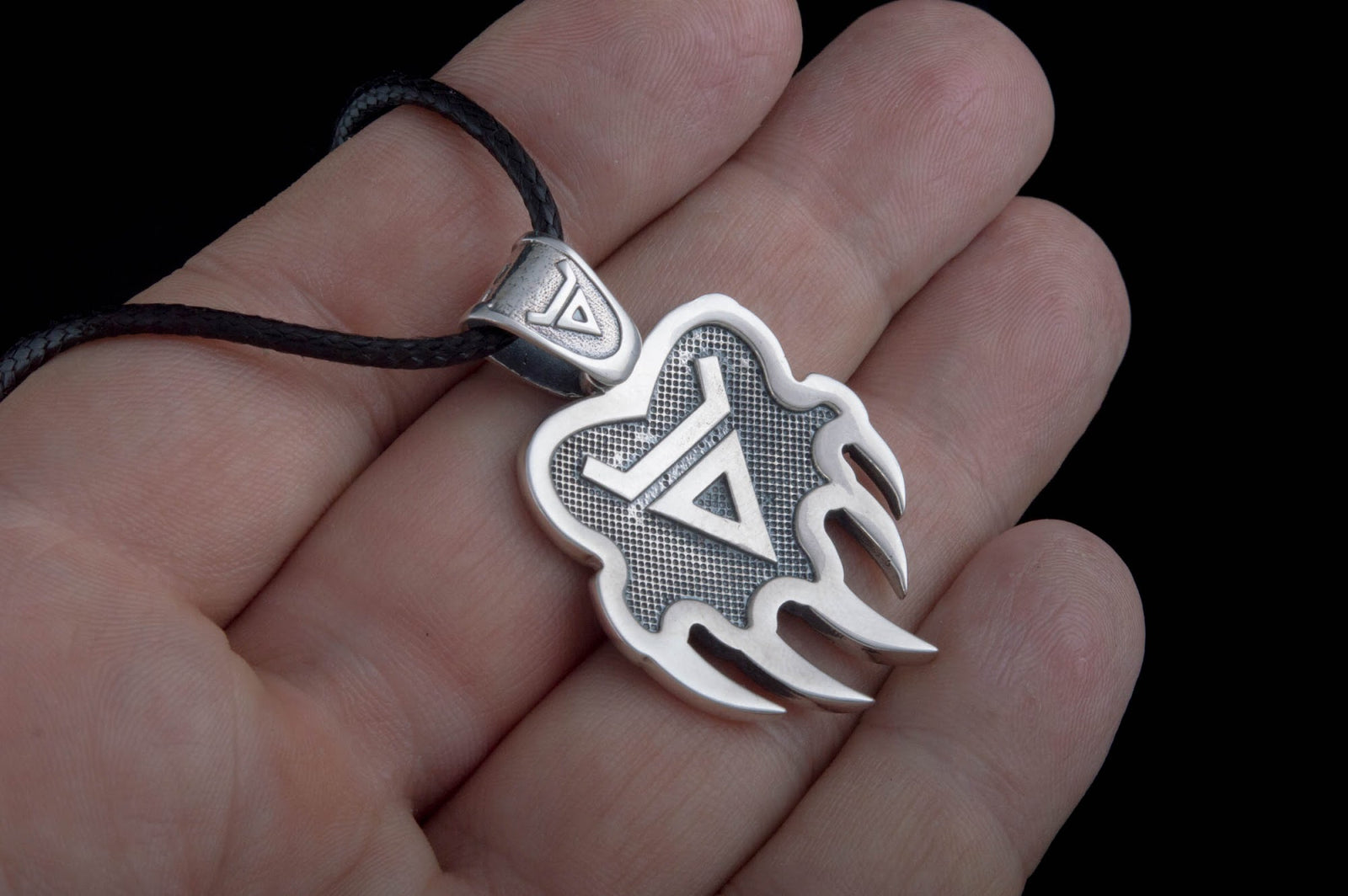Pendentif Amulette Viking — Argent 925