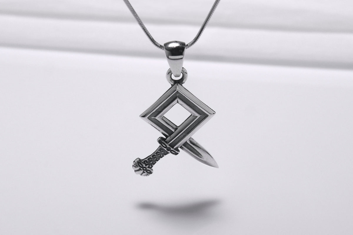 Pendentif Épée Viking — Argent 925
