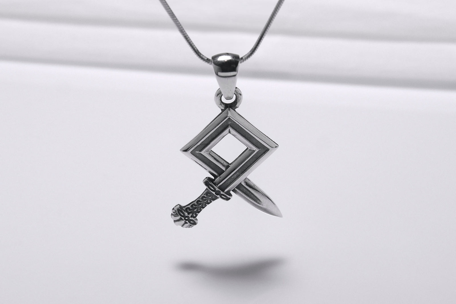 Pendentif Épée Viking — Argent 925