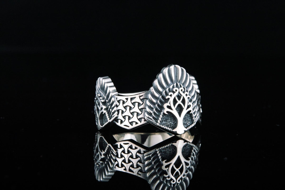 Bague Anneau Viking Astrid — Argent 925