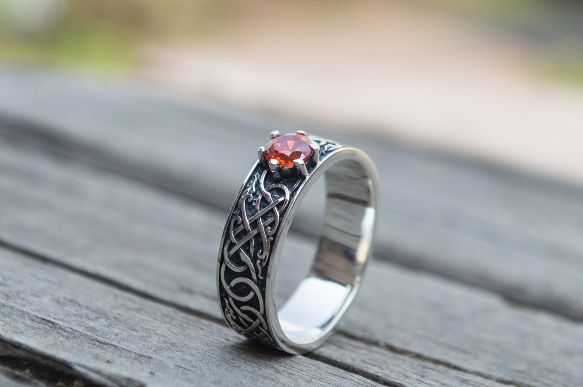 Bague Anneau Viking Rollon — Argent 925