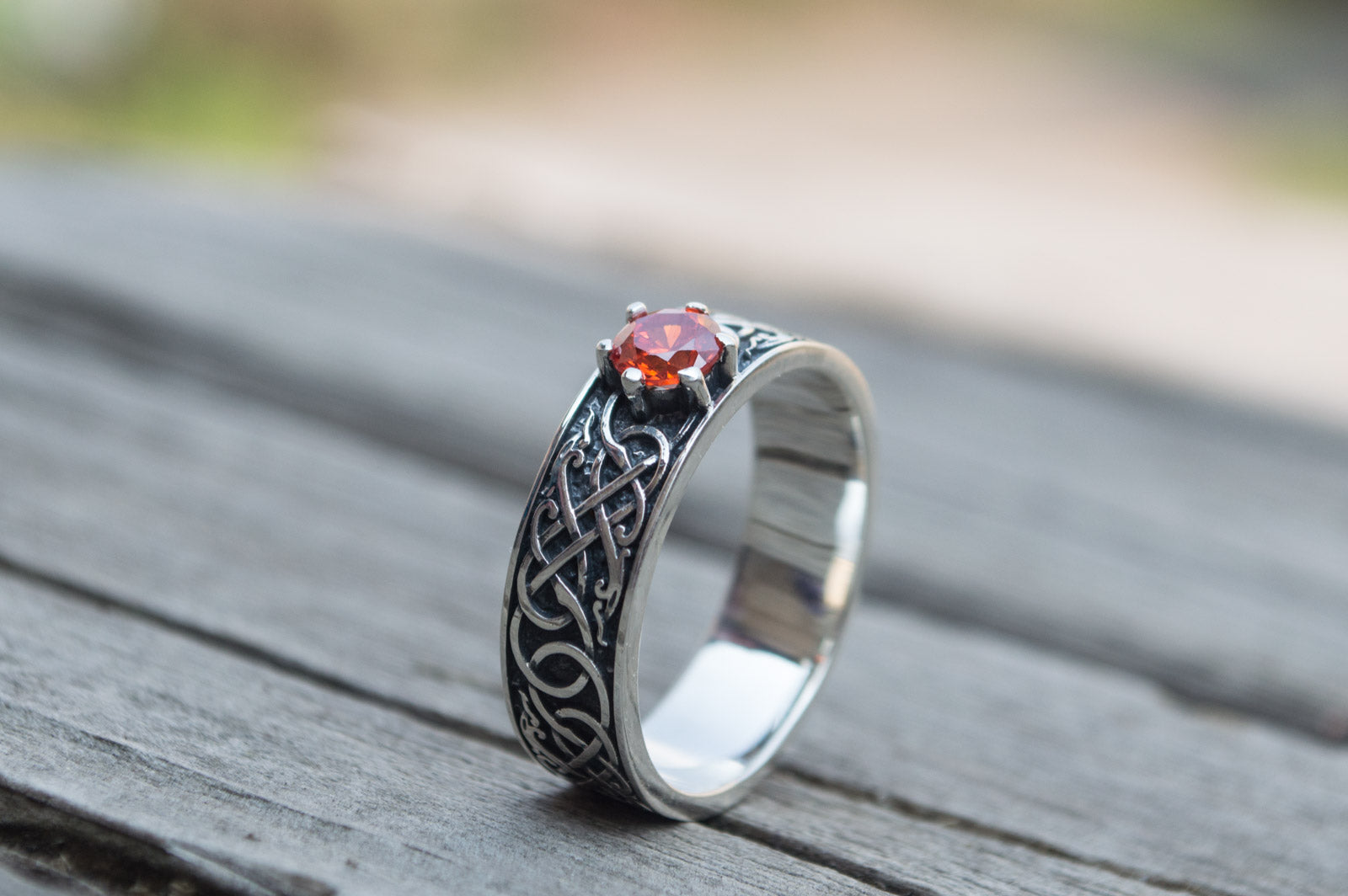 Bague Anneau Viking Rollon — Argent 925