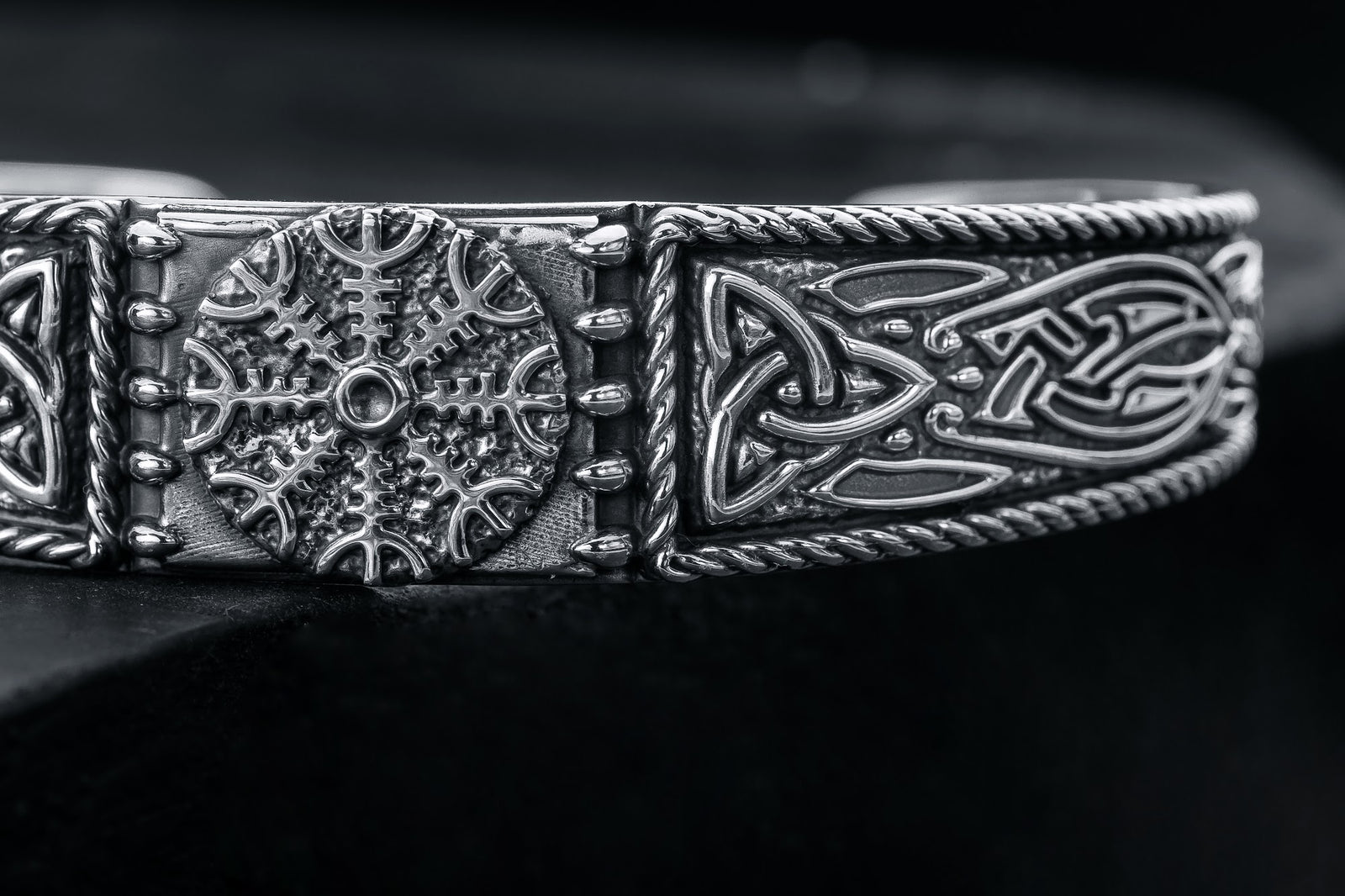 Bracelet Aegishjalmur — Argent 925