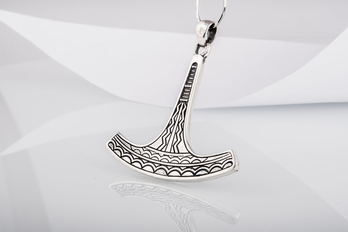 Pendentif Marteau de Thor et Mjölnir Sigrid — Argent 925