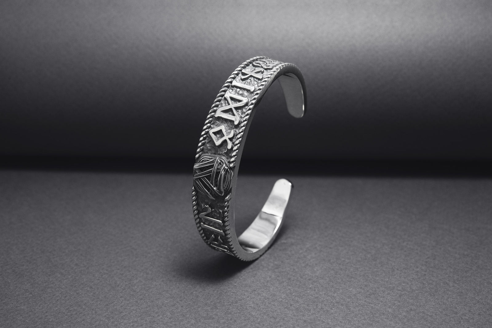 Bracelet Viking Ragnar — Argent 925