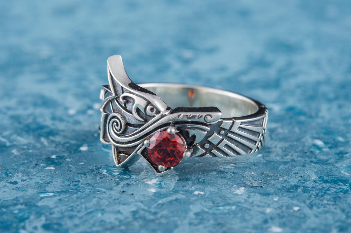 Bague Fenrir et Soleil — Argent 925