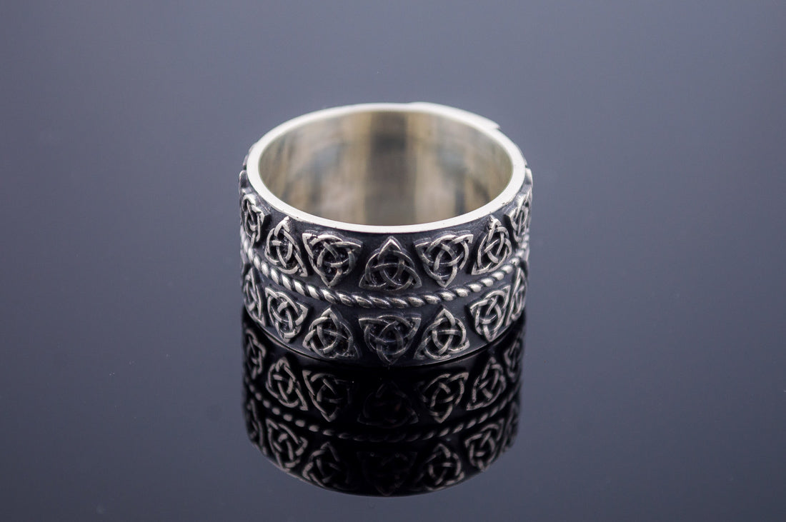 Bague Anneau Viking Hakon — Argent 925