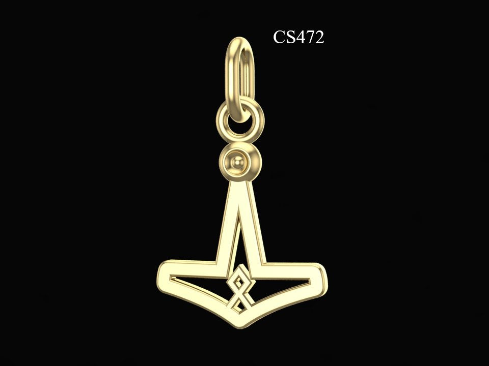 Pendentif Viking Miniature — Argent 925