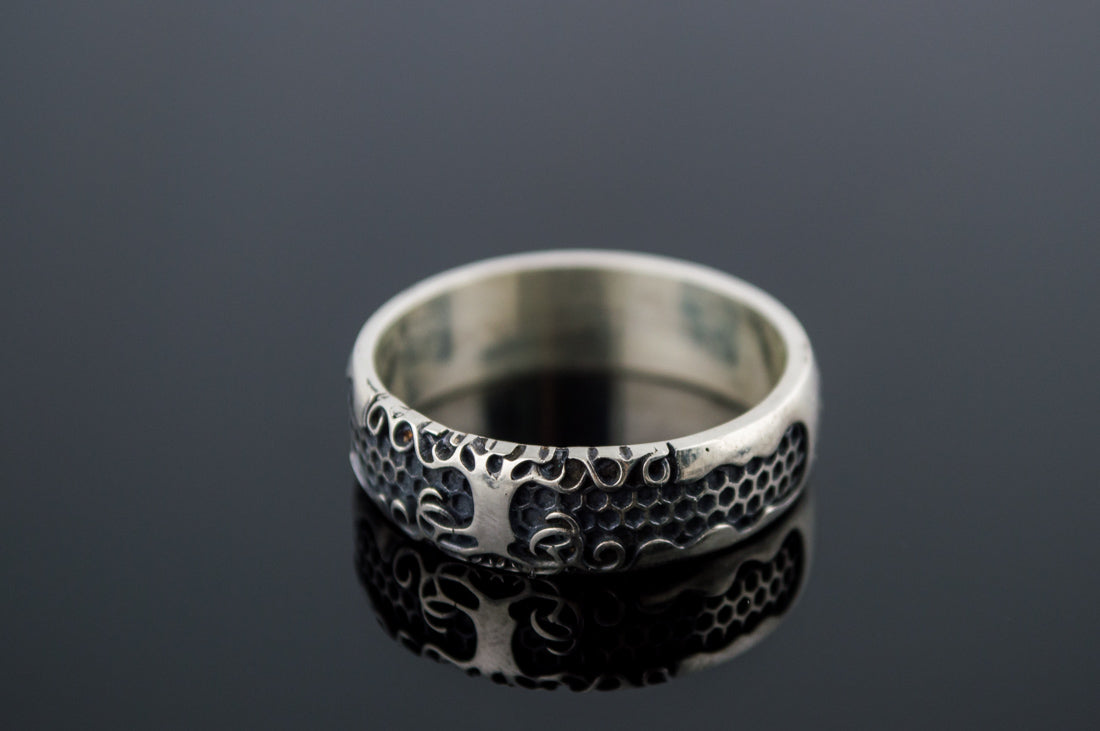 Bague Yggdrasil Anneau — Argent 925