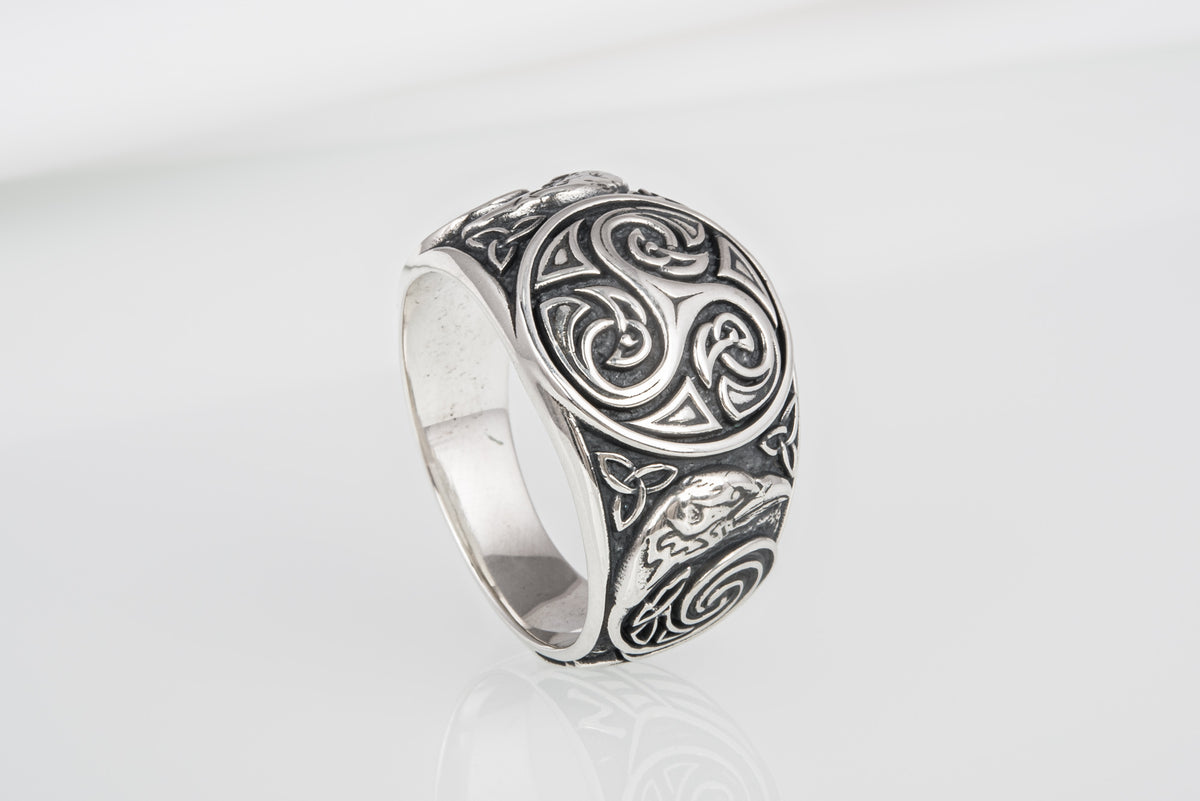 Bague Viking Valhalla — Argent 925