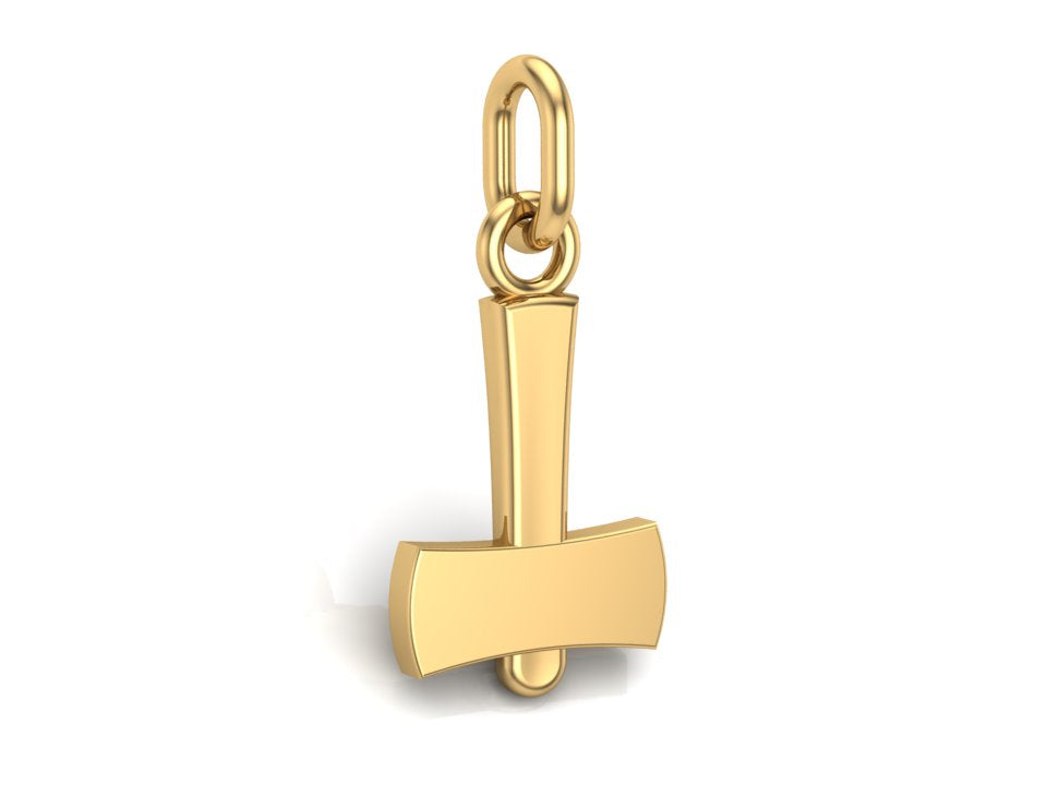Pendentif Marteau et Thor — Argent 925