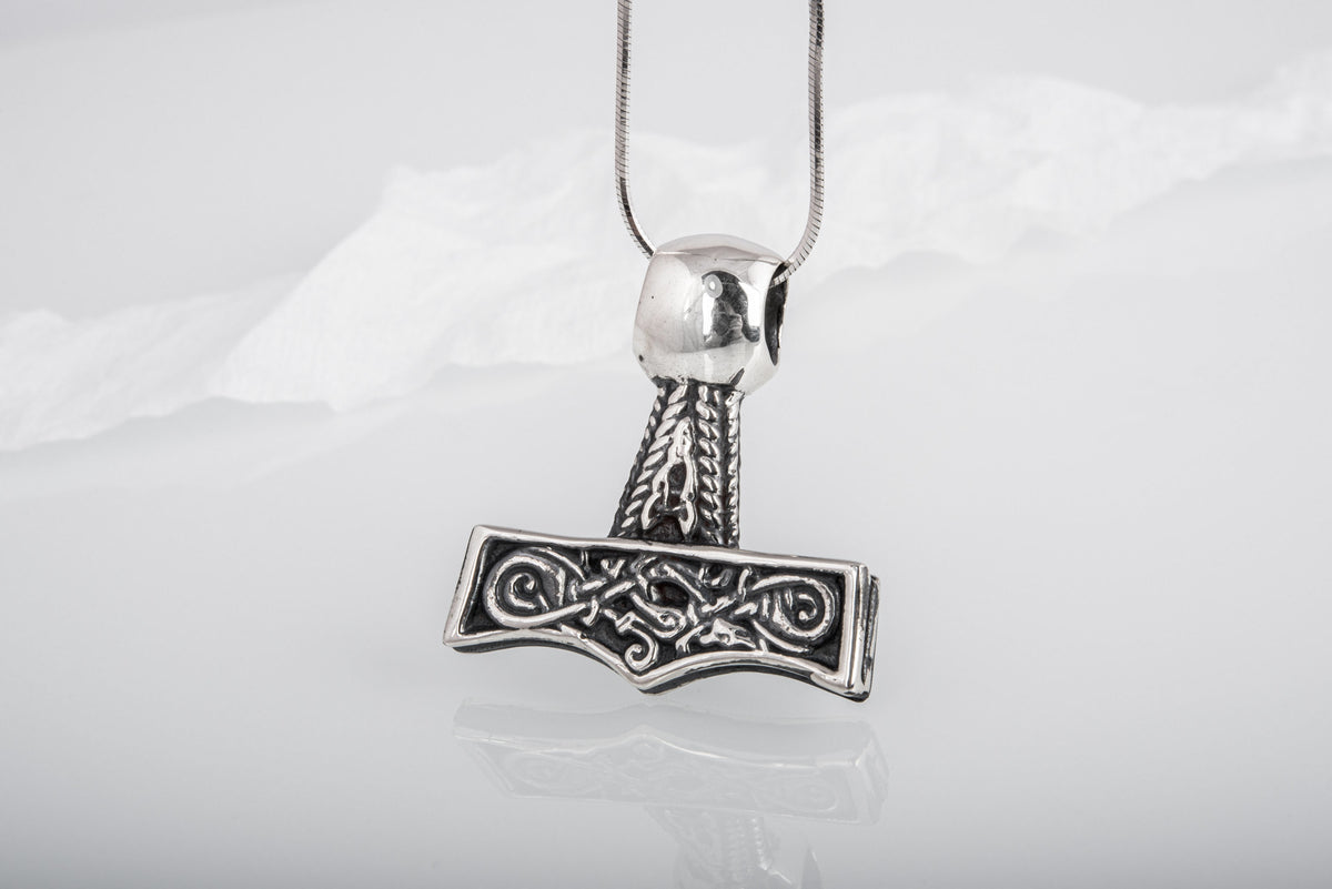 Pendentif Mjölnir Bjorn — Argent 925