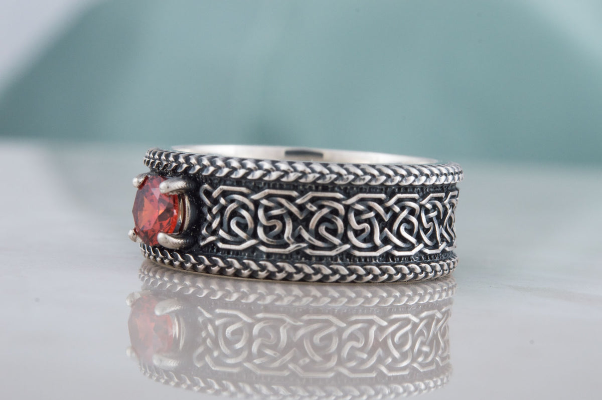 Bague Ornement Halvar — Argent 925